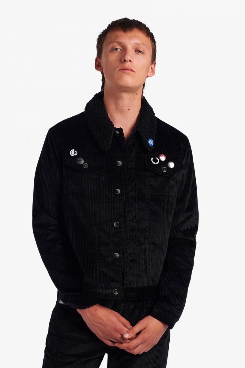 Black Fred Perry SJ1964 Men's Jackets | PH 1242CTVE